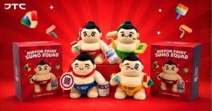 Nippon Paint custom plush blind box merchandise Sumo Squad collectible series