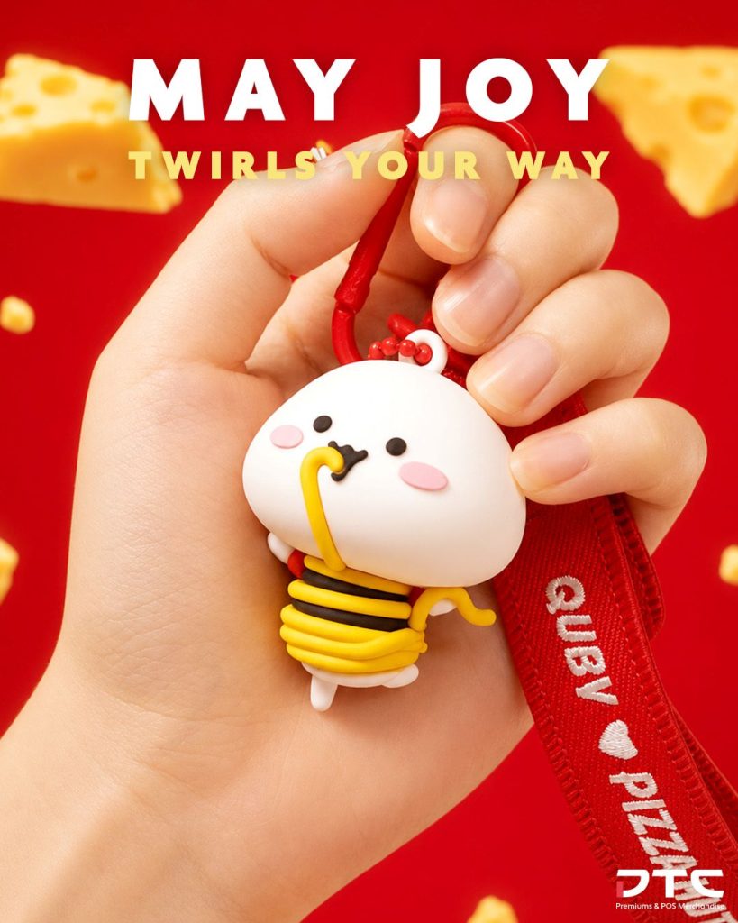 Pizza Hut Malaysia - Quby charm - May joy twirls your way