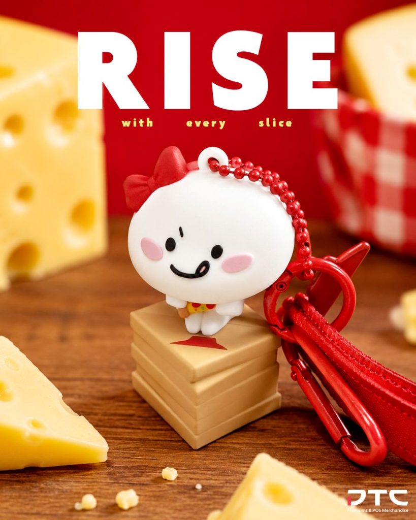Pizza Hut Malaysia - Quby charm - Rise with every slice