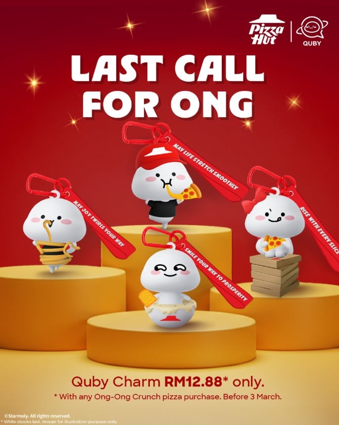 Pizza Hut Malaysia -Quby charms campaign.