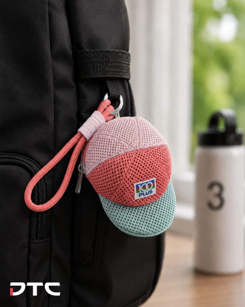 100PLUS earbuds pouch - Secret design