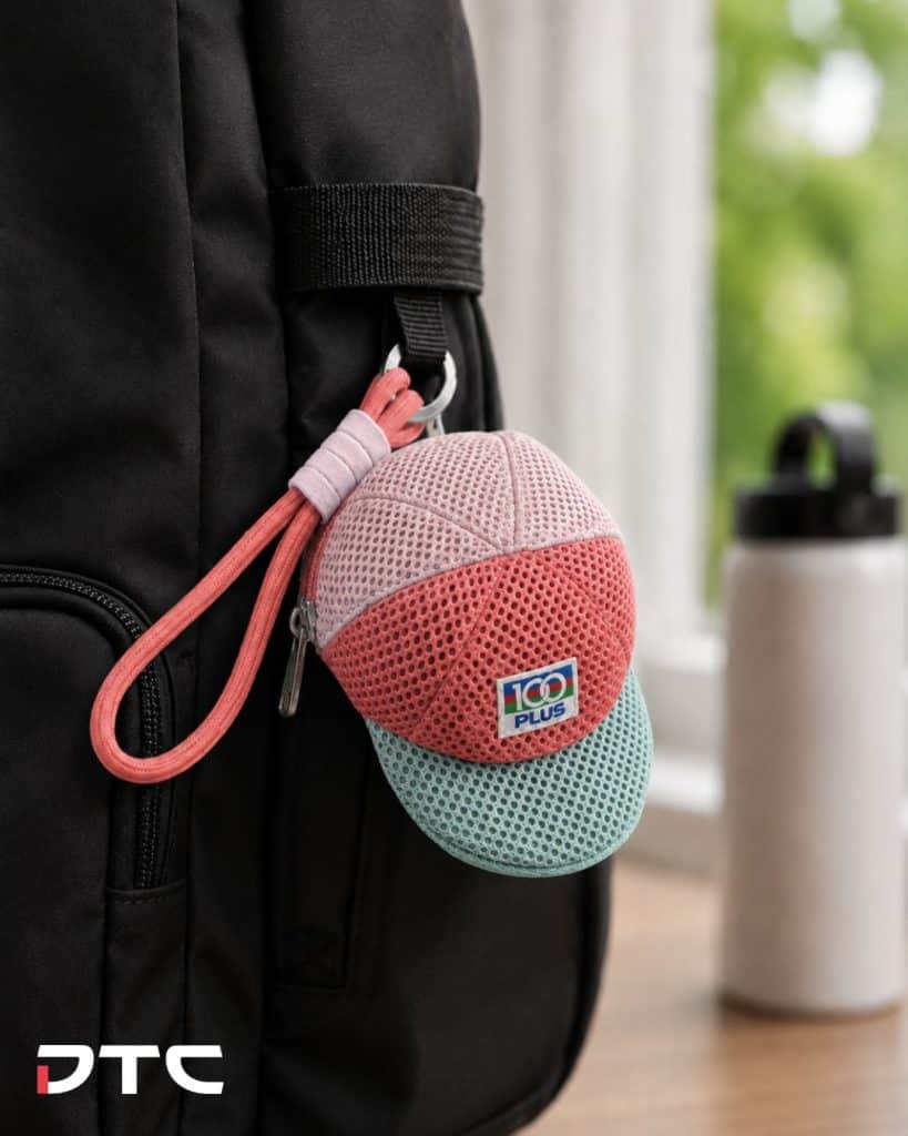 100PLUS earbuds pouch - Secret design