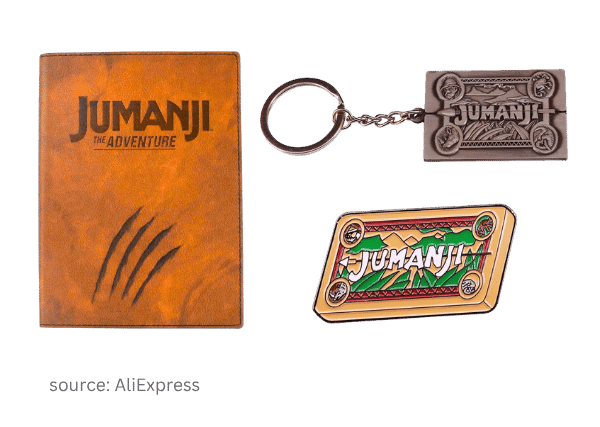 Jumanji merchandise