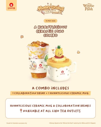 LiHO-Winnie the Pooh ceramic mug promo