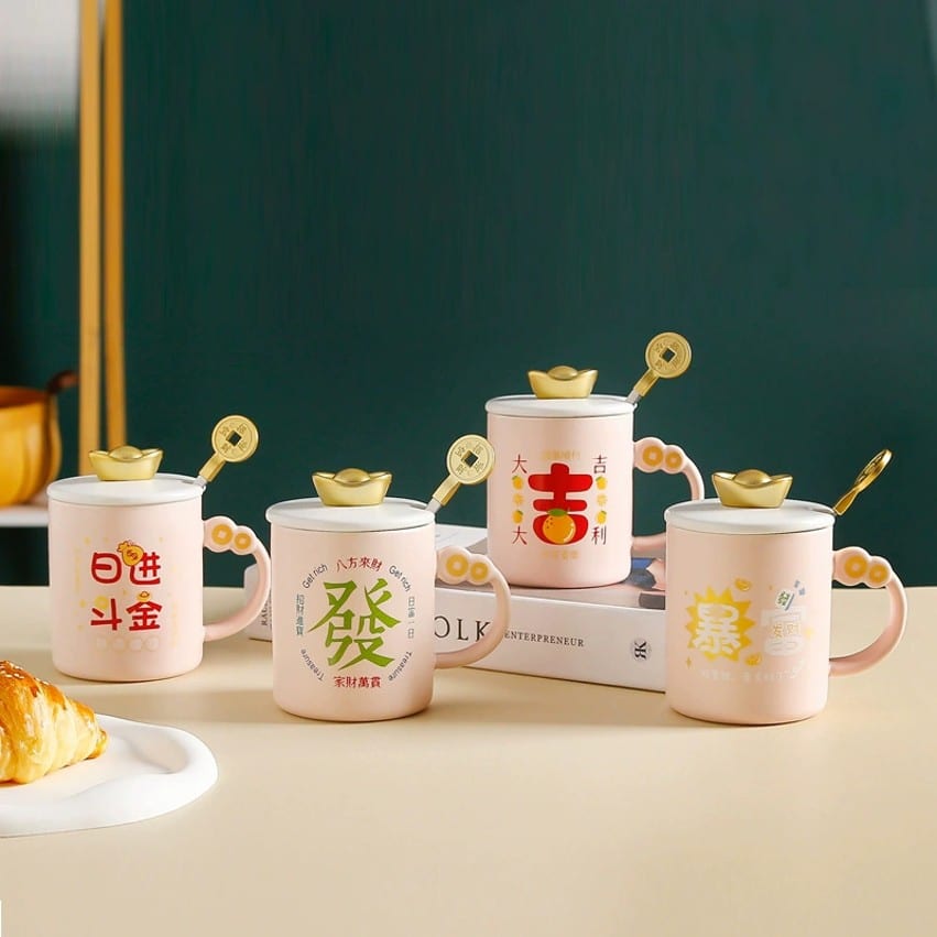 CNY ceramic mug