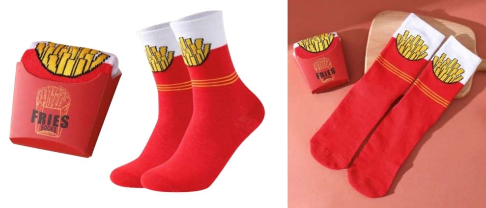 custom creative socks - gwp gift in Malaysia