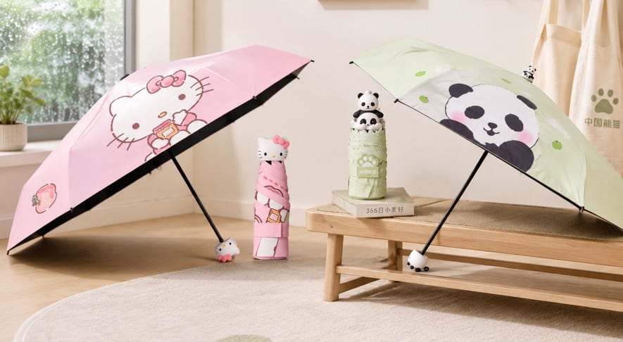 custom mascot umbrella - gwp gift in Malaysia