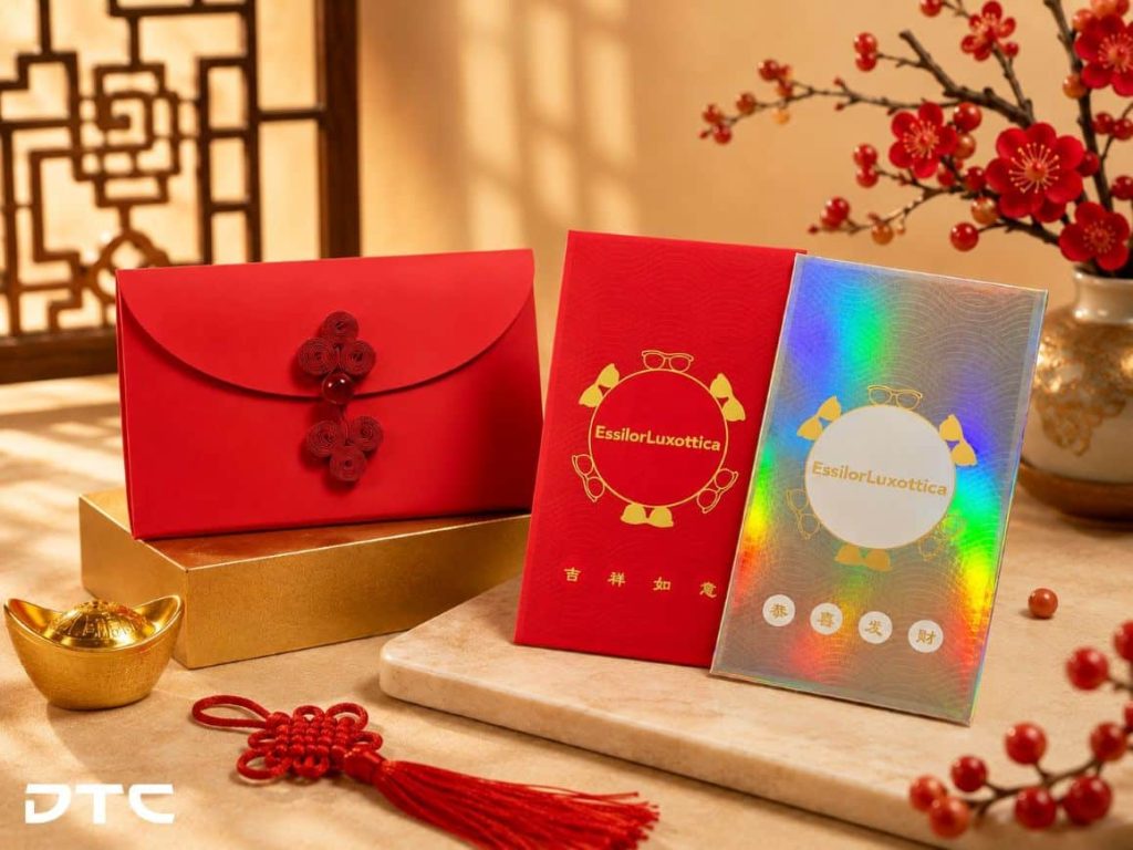 Essilor red packet set