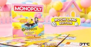Garnier × Monopoly licensed board game for a campaign across Malaysia and Singapore