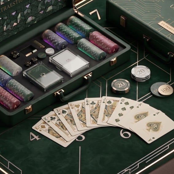 custom poker set