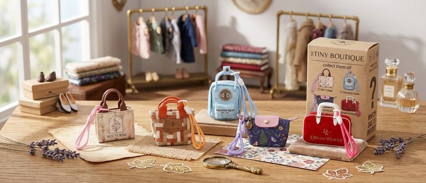 custom mini bag charm - gwp gift Malaysia