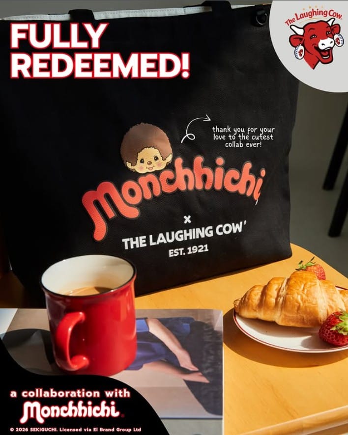 The Monchhichi tote bags were fully redeemed.