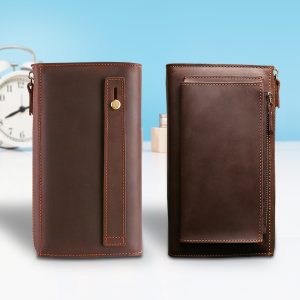 Waterborne-PU-Leather-Men-Clutch-Bag