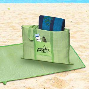 2 in 1 Beach Buddy Mat Tote