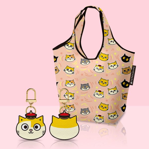 Fumeancat-Bag-Charm-Foldable-Bag