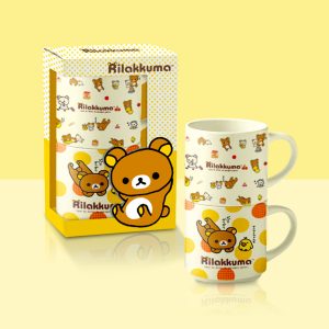 Rilakkuma 2pcs Stackable Mugs