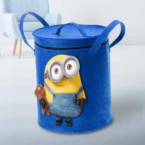 Kids Toy Storage Container with Clean Up Mat