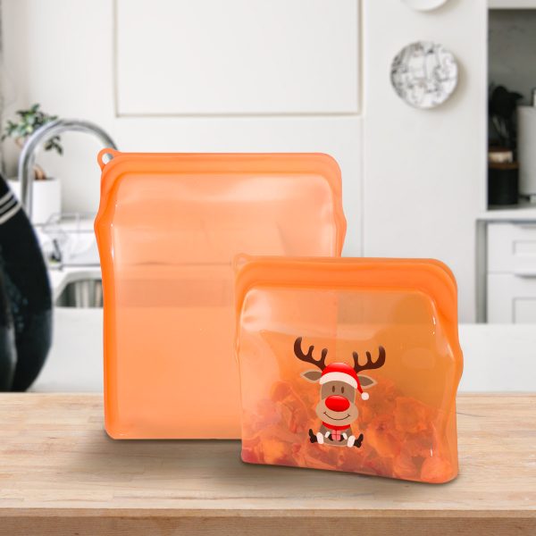 Platinum Silicone Food Storage Bags