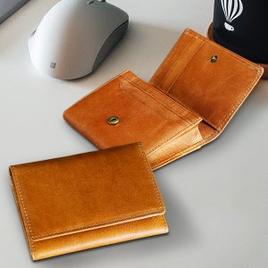 Waterborne-PU-Leather-Card-Wallet