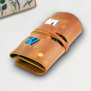 Leather Cord Wrap Organizer