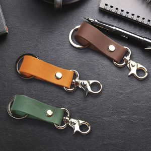 Waterborne-PU-Leather-Premium-Keychain