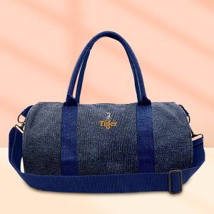 Dual Tone Travel Duffel Bag