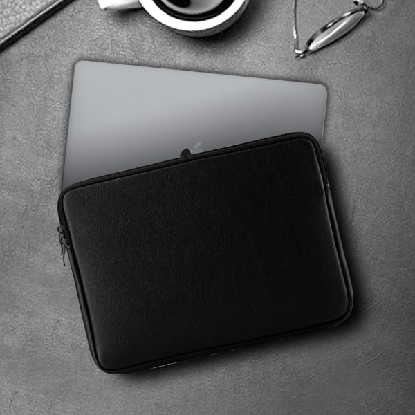 15inch PU Leather Laptop Sleeve