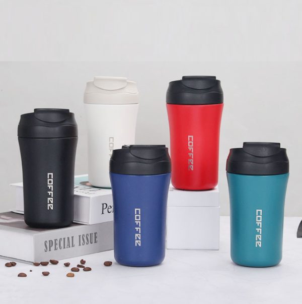 Dual Drinking Lid Thermal Tumbler