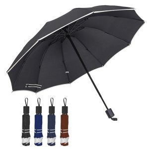 Fold Umbrella With Piping