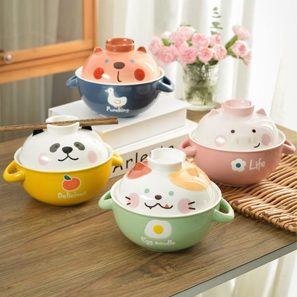 Cute Animal Ceramic Bowl