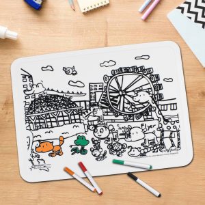 Customised Colouring Mat/ Dining Mat