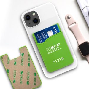 Silicone Phone Card Holder