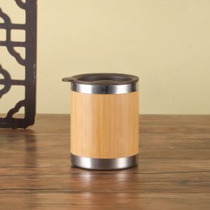 Bamboo Thermal Tumbler