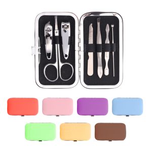 7-Piece Manicure Set with PU Case