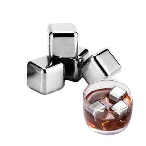 Stainless Steel Ice Cubes Set