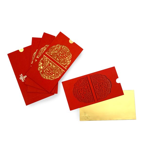 Customised Die Cut Red Packet