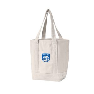 Canvas Tote Bag with Zipper