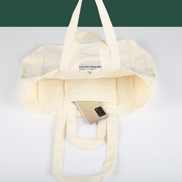 Canvas Double Handle Tote Bag