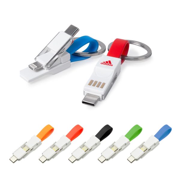 Portable Keychain Charging Cable