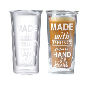 Double Wall Glass Cup (350ml)