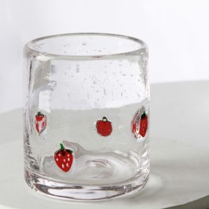 Decorated Drinking Glass