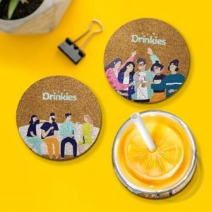 Round Cork Coasters