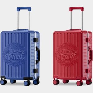 Embossed Logo Luggage