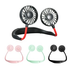 Hand-Free Portable Neck Fan