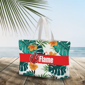 Customised Print Canvas Shopping Bag