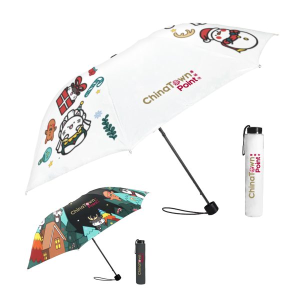 21inch Foldable Umbrella (Full colour)