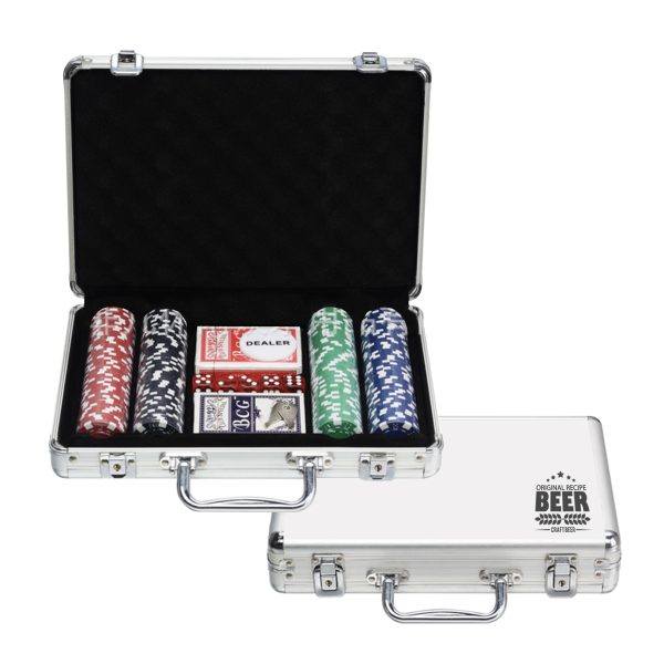 Poker Cards Chips Set