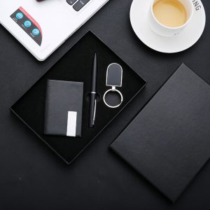 3-pc PU Leather Card Case Gift Set