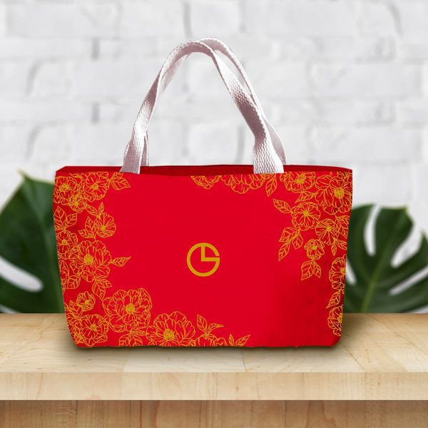 Canvas Mandarin Orange Carrier