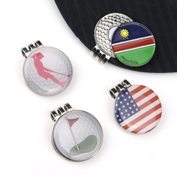 Golf Ball Marker Hat Clip